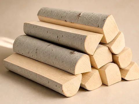 Набор дров для бани «Банный день» — общий вид партии